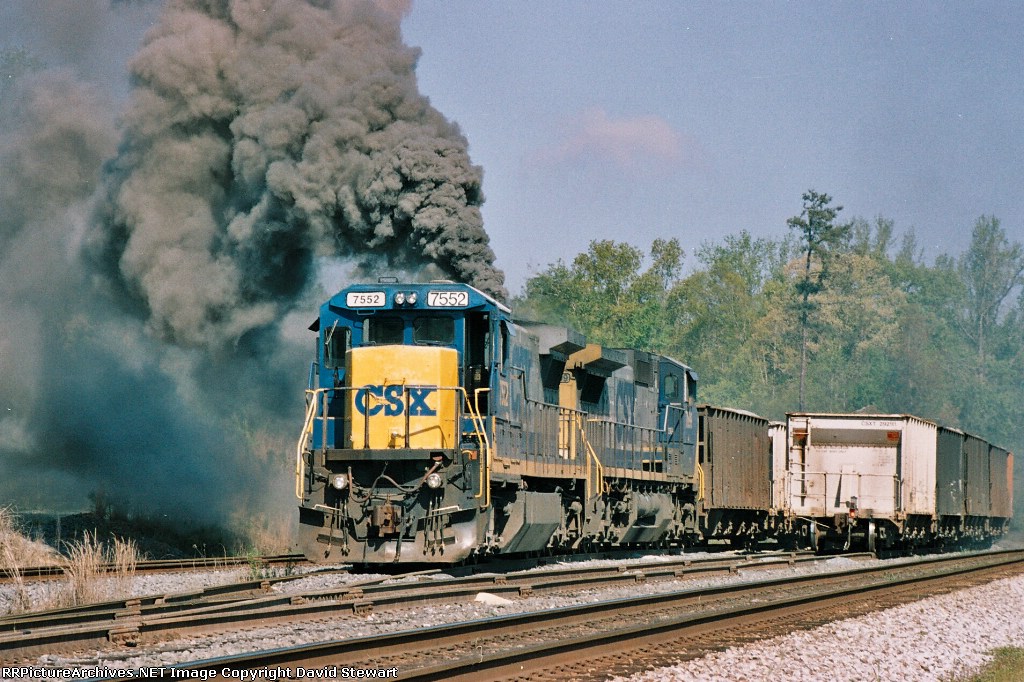 CSX 7552, The honorary Steam Locomotive